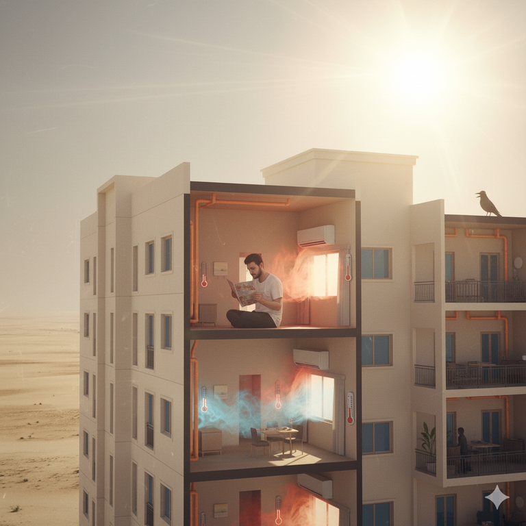 AC Alert! Why Your Abu Dhabi Apartment is Always Hot and Your Bills Are High